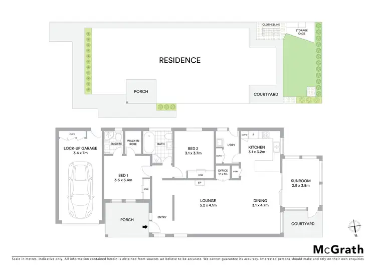 Floorplan of Homely villa listing, 5/43 Gladstone Street, Mudgee NSW 2850