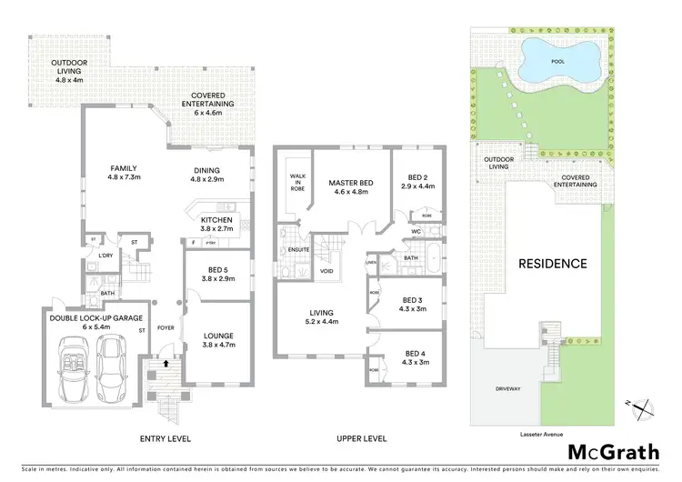 Floorplan of Homely house listing, 11 Lasseter Avenue, Chifley NSW 2036