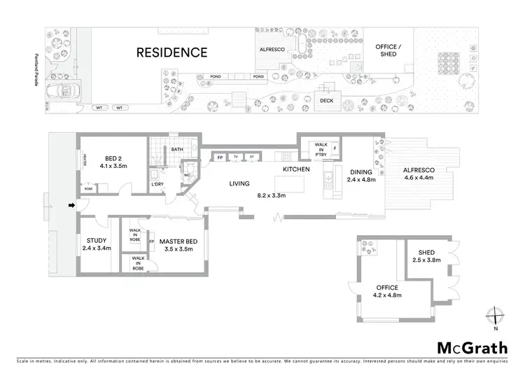 Floorplan of Homely house listing, 16 Pentland Parade, Seddon VIC 3011