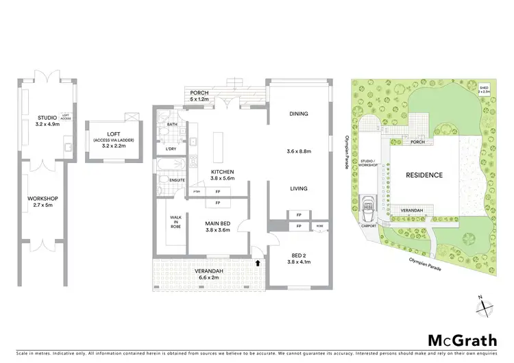Floorplan of Homely house listing, 8 Olympian Parade, Leura NSW 2780