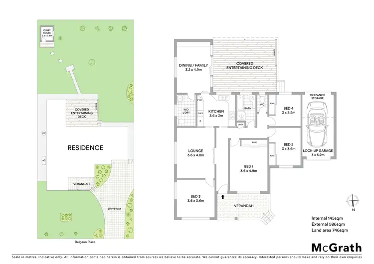 Floorplan of Homely house listing, 5 Delgaun Place, Baulkham Hills NSW 2153
