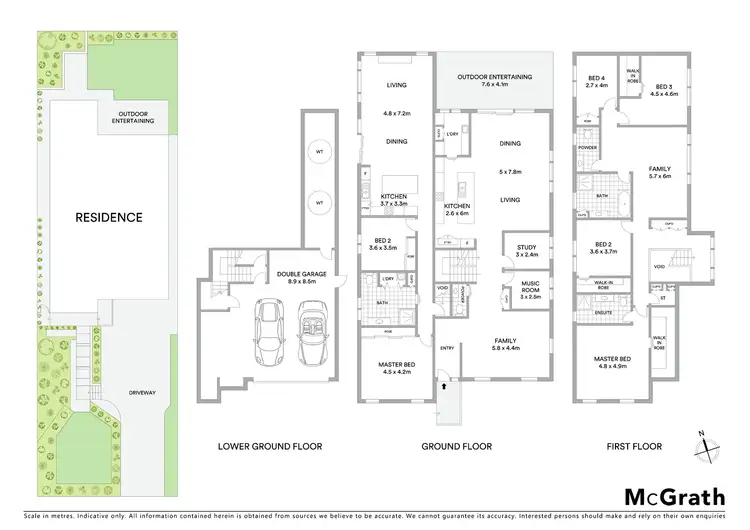 Floorplan of Homely house listing, 10 Meridian Close, Belrose NSW 2085