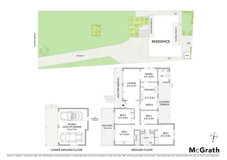 Floorplan of Homely house listing, 44 Dryden Avenue, Carlingford NSW 2118