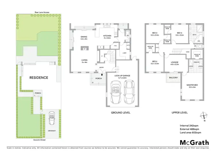 Floorplan of Homely house listing, 355 Autumn Street, Newtown VIC 3220