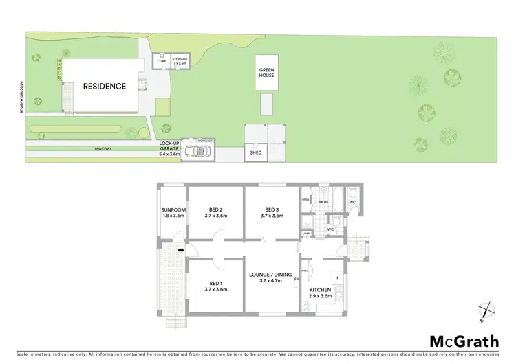 Floorplan of Homely house listing, 92 Mitchell Avenue, Kurri Kurri NSW 2327