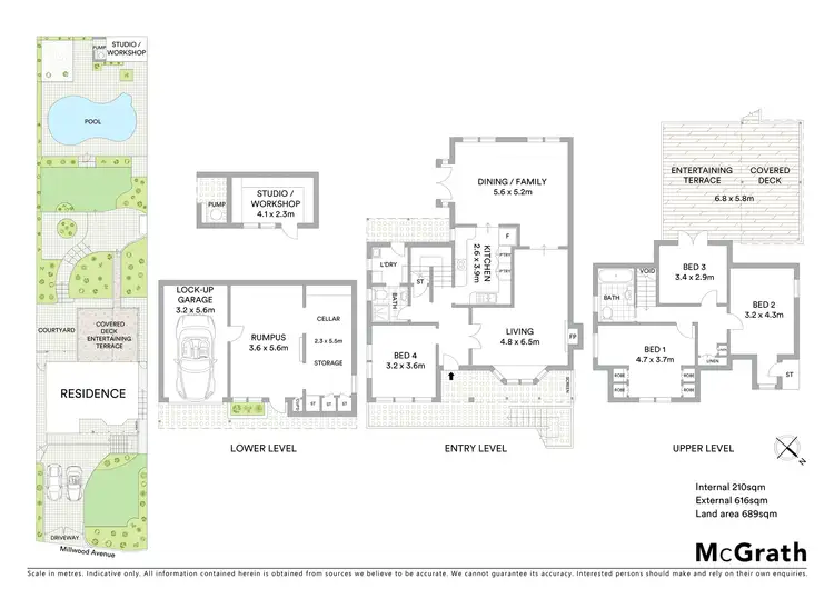 Floorplan of Homely house listing, 18 Millwood Avenue, Chatswood NSW 2067