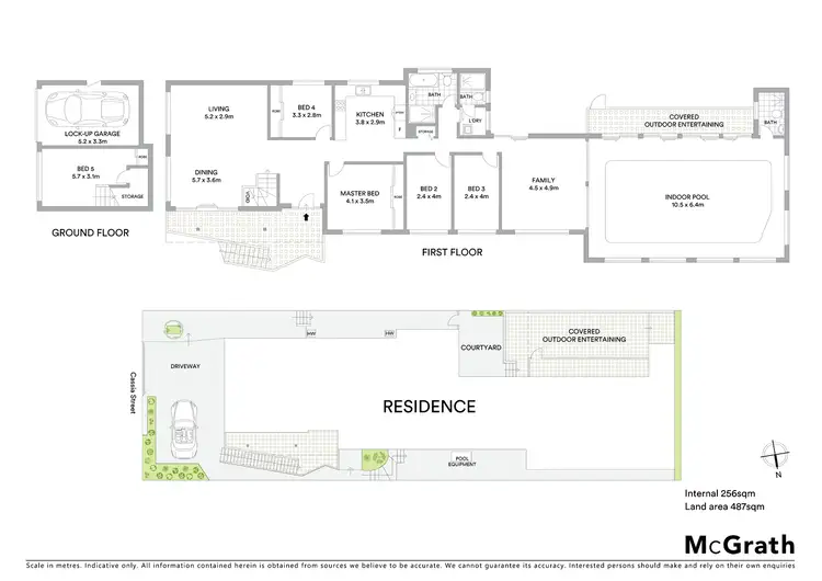 Floorplan of Homely house listing, 58 Cassia Street, Dee Why NSW 2099