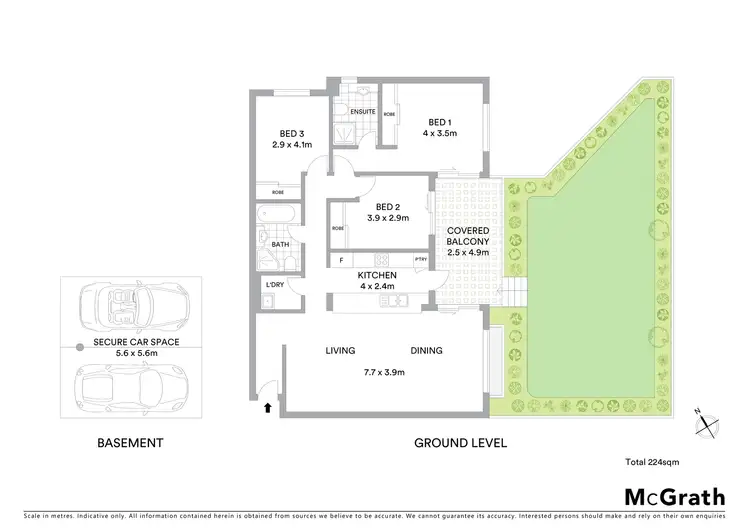 Floorplan of Homely unit listing, 12/12 Morgan Street, Botany NSW 2019