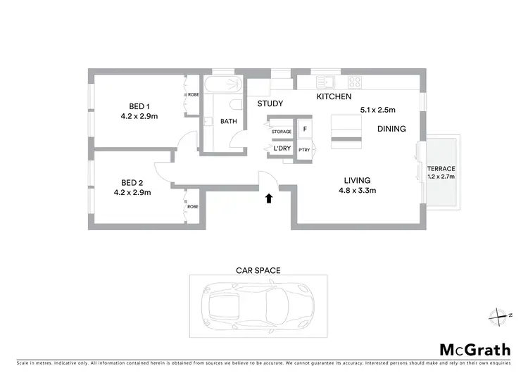 Floorplan of Homely apartment listing, 7/31 Upton Road, Windsor VIC 3181