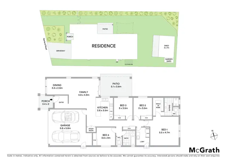 Floorplan of Homely house listing, 367 Garland Road, Bushland Beach QLD 4818