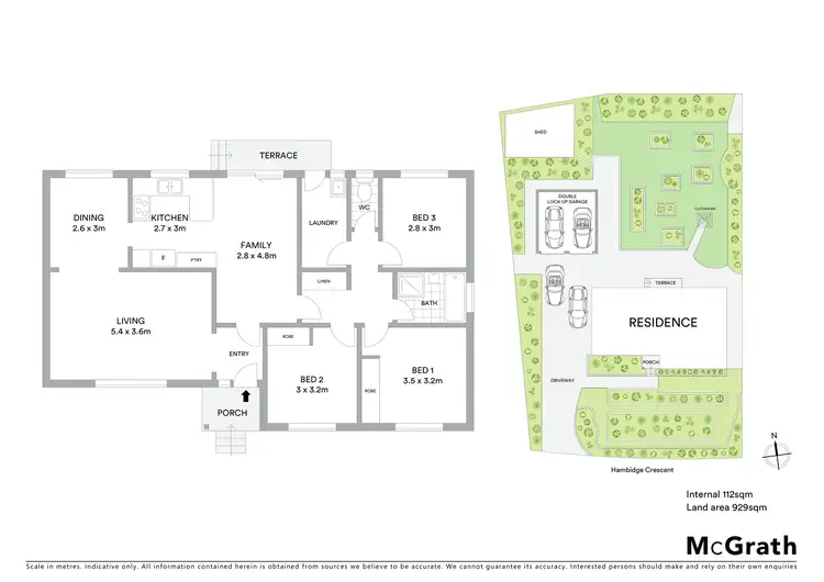 Floorplan of Homely house listing, 94 Hambidge Crescent, Chisholm ACT 2905