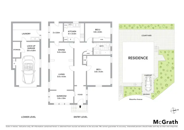 Floorplan of Homely house listing, 12 Macarthur Avenue, Crows Nest NSW 2065