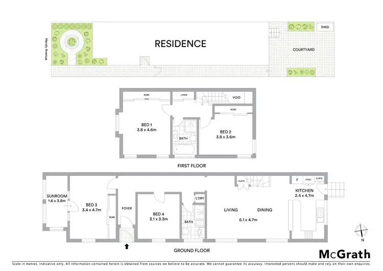 Floorplan of Homely house listing, 18 Hendy Avenue, South Coogee NSW 2034