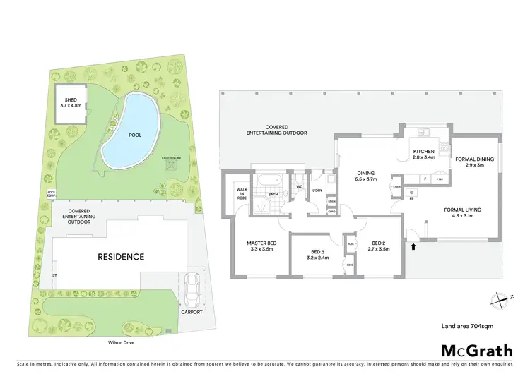 Floorplan of Homely house listing, 19 Wilson Drive, Camira QLD 4300