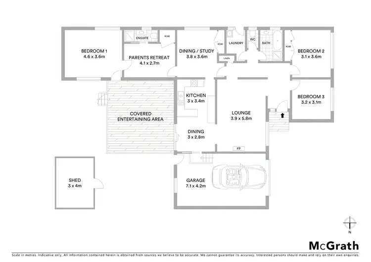 Floorplan of Homely house listing, 5 Hill Street, Wentworth Falls NSW 2782
