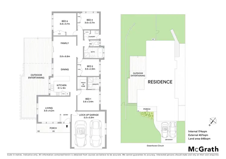 Floorplan of Homely house listing, 55 Greenhaven Circuit, Woongarrah NSW 2259
