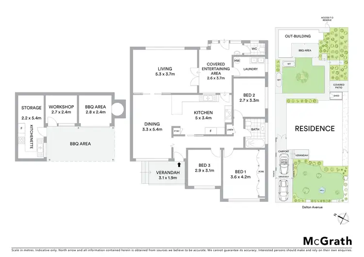 Floorplan of Homely house listing, 7 Dalton Avenue, Condell Park NSW 2200