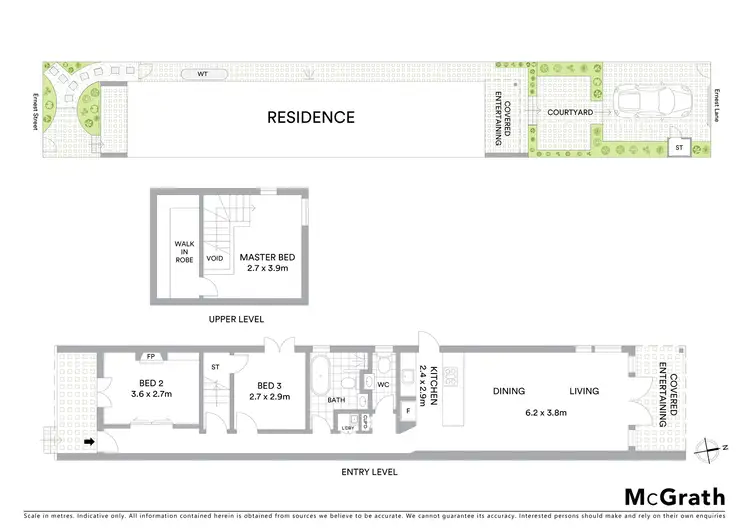 Floorplan of Homely house listing, 106 Ernest Street, Crows Nest NSW 2065
