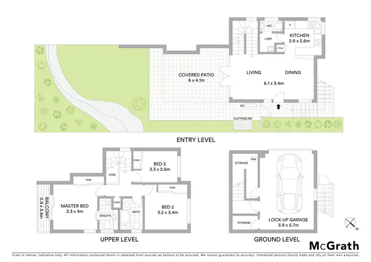 Floorplan of Homely townhouse listing, 2/9 Eldon Street, Indooroopilly QLD 4068