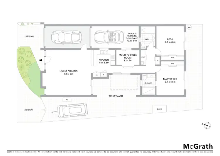 Floorplan of Homely villa listing, 2/239 Kawana Way, Kawana Island QLD 4575