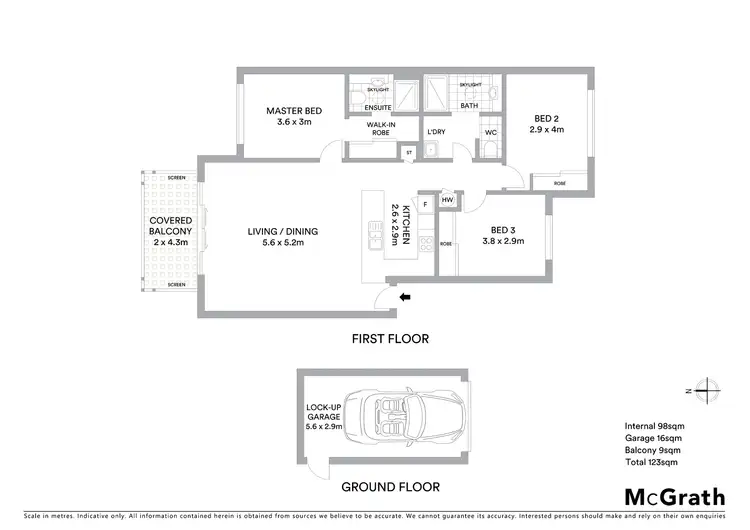 Floorplan of Homely unit listing, 23/10 Price Lane, Buderim QLD 4556