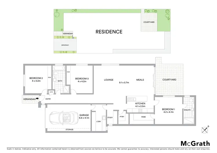 Floorplan of Homely townhouse listing, 22/12 Balcombe Road, Newtown VIC 3220