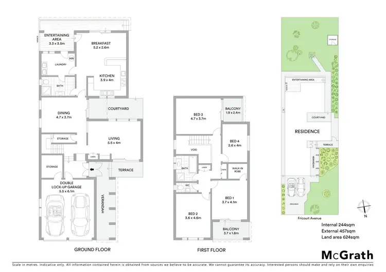 Floorplan of Homely house listing, 62 Fricourt Avenue, Earlwood NSW 2206