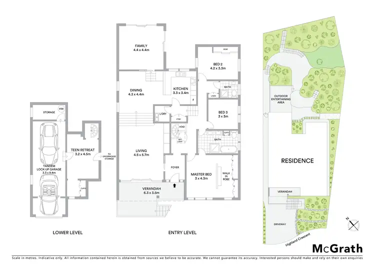 Floorplan of Homely house listing, 52 Highland Crescent, Earlwood NSW 2206