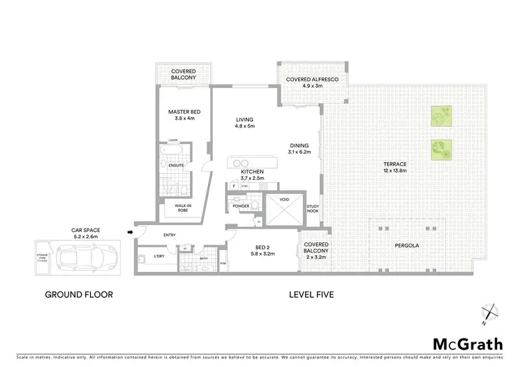 Floorplan of Homely unit listing, 509/38 Mahogany Drive, Pelican Waters QLD 4551
