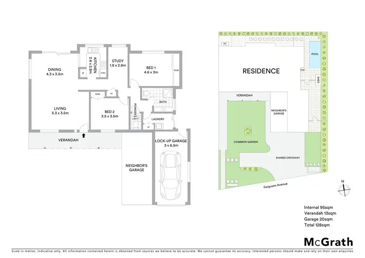 Floorplan of Homely unit listing, 2/1 Ferguson Avenue, Buderim QLD 4556