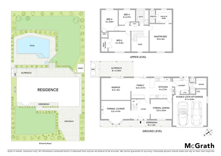 Floorplan of Homely house listing, 48 Britannia Road, Castle Hill NSW 2154