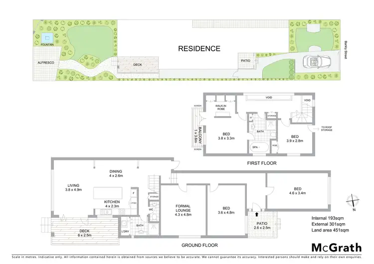 Floorplan of Homely house listing, 326 Barkly Street, Elwood VIC 3184