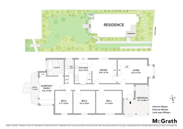 Floorplan of Homely house listing, 300 Leura Mall, Leura NSW 2780