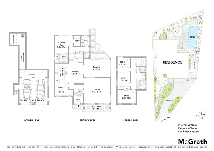 Floorplan of Homely house listing, 4 Culmara Place, Engadine NSW 2233
