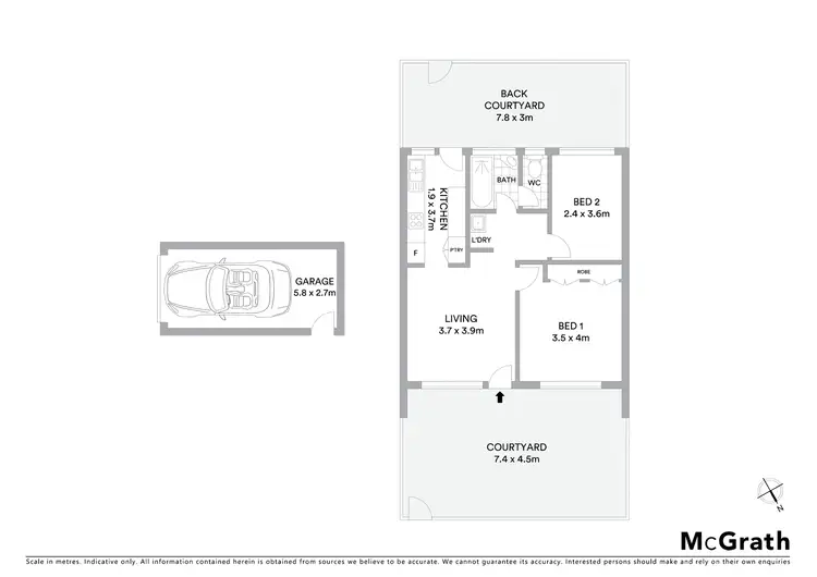 Floorplan of Homely apartment listing, 2/31 Bowen Street, Windsor QLD 4030