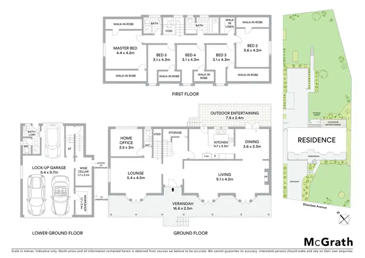 Floorplan of Homely house listing, 5 Bilambee Avenue, Bilgola Plateau NSW 2107