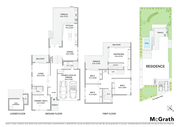 Floorplan of Homely house listing, 17 The Appian Way, South Hurstville NSW 2221