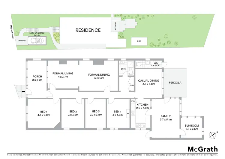Floorplan of Homely house listing, 47 Meymott Street, Randwick NSW 2031