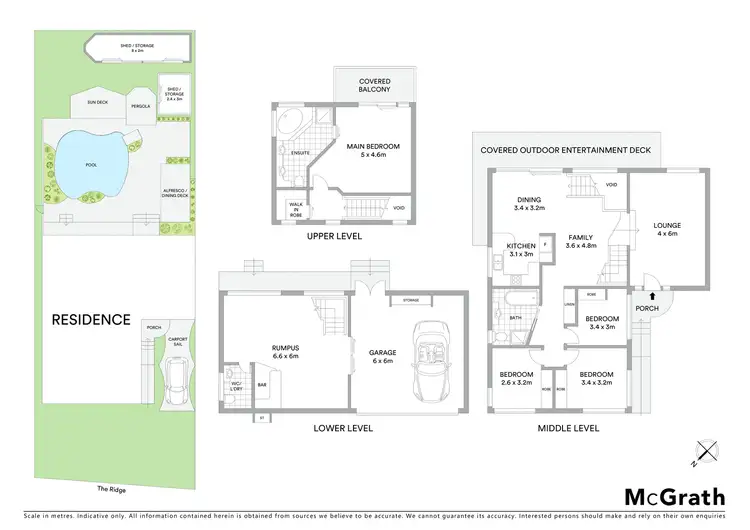 Floorplan of Homely house listing, 44 The Ridge, Narara NSW 2250