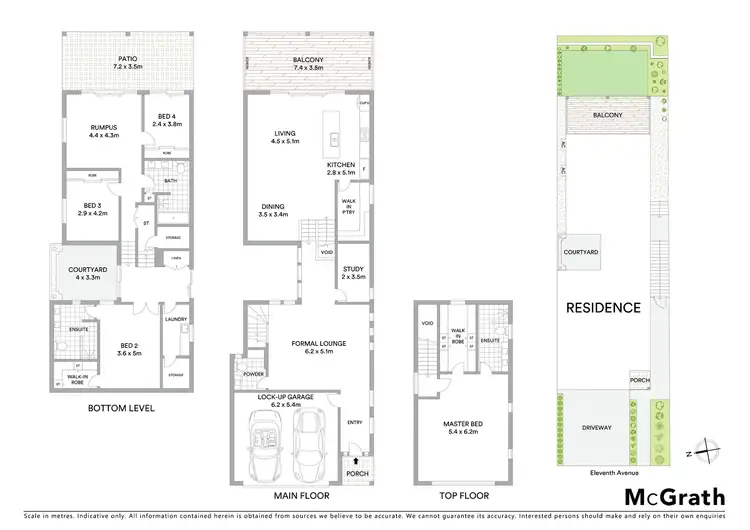 Floorplan of Homely house listing, 24A Eleventh Avenue, St Lucia QLD 4067
