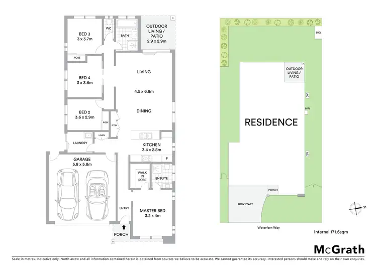 Floorplan of Homely house listing, 12 Waterfern Way, Ripley QLD 4306