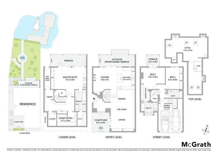 Floorplan of Homely house listing, 88 Louisa Road, Birchgrove NSW 2041