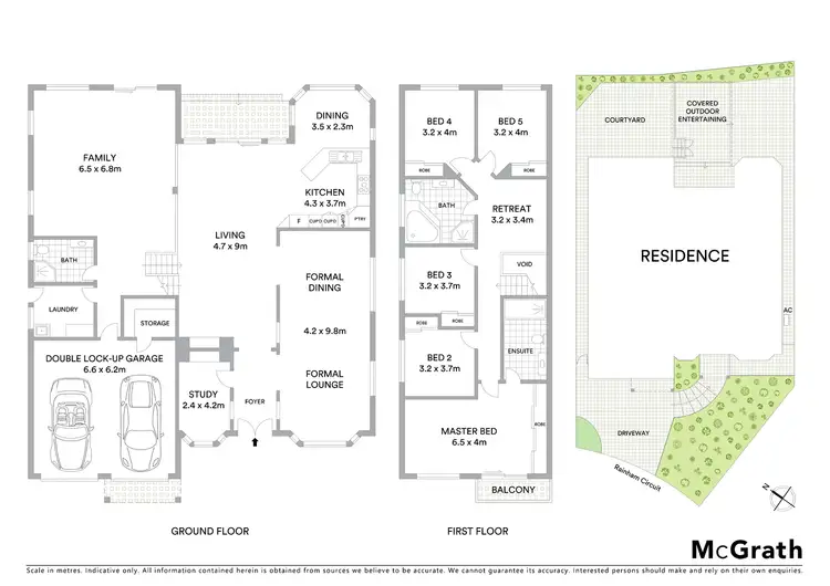 Floorplan of Homely house listing, 16 Rainham Circuit, West Hoxton NSW 2171