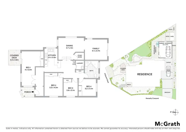 Floorplan of Homely house listing, 8 Keneally Crescent, Edensor Park NSW 2176