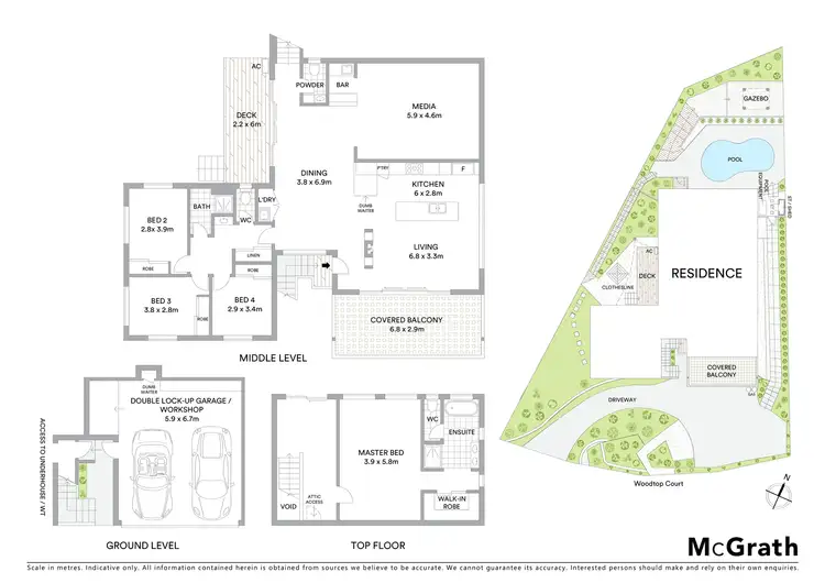 Floorplan of Homely house listing, 30 Woodtop Court, Ferny Hills QLD 4055