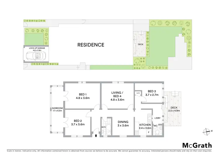 Floorplan of Homely house listing, 18 Smithfield Avenue, Coogee NSW 2034