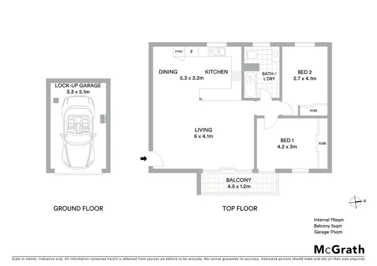 Floorplan of Homely apartment listing, 24/28 McDonald Street, Freshwater NSW 2096