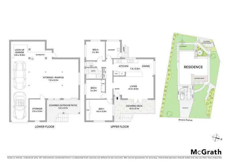 Floorplan of Homely house listing, 8 Amaroo Avenue, Ferny Hills QLD 4055