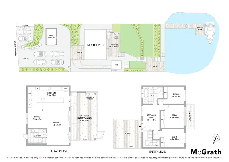 Floorplan of Homely house listing, 93 Empire Bay Drive, Daleys Point NSW 2257