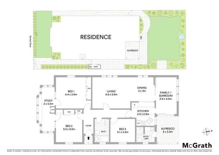 Floorplan of Homely house listing, 6 Gordon Place, Bronte NSW 2024